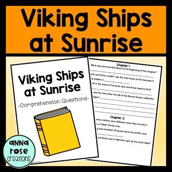 viking ships at sunrise comprehension questions